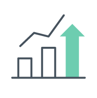 Growth Chart Icon 